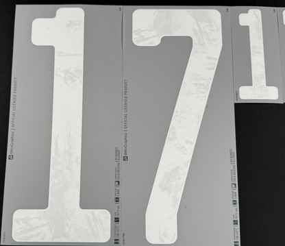RUSSIA 2020 / 2021 OFFICIAL GOLOVIN 17 WHITE PLAYER SIZE NAMESET 265MM