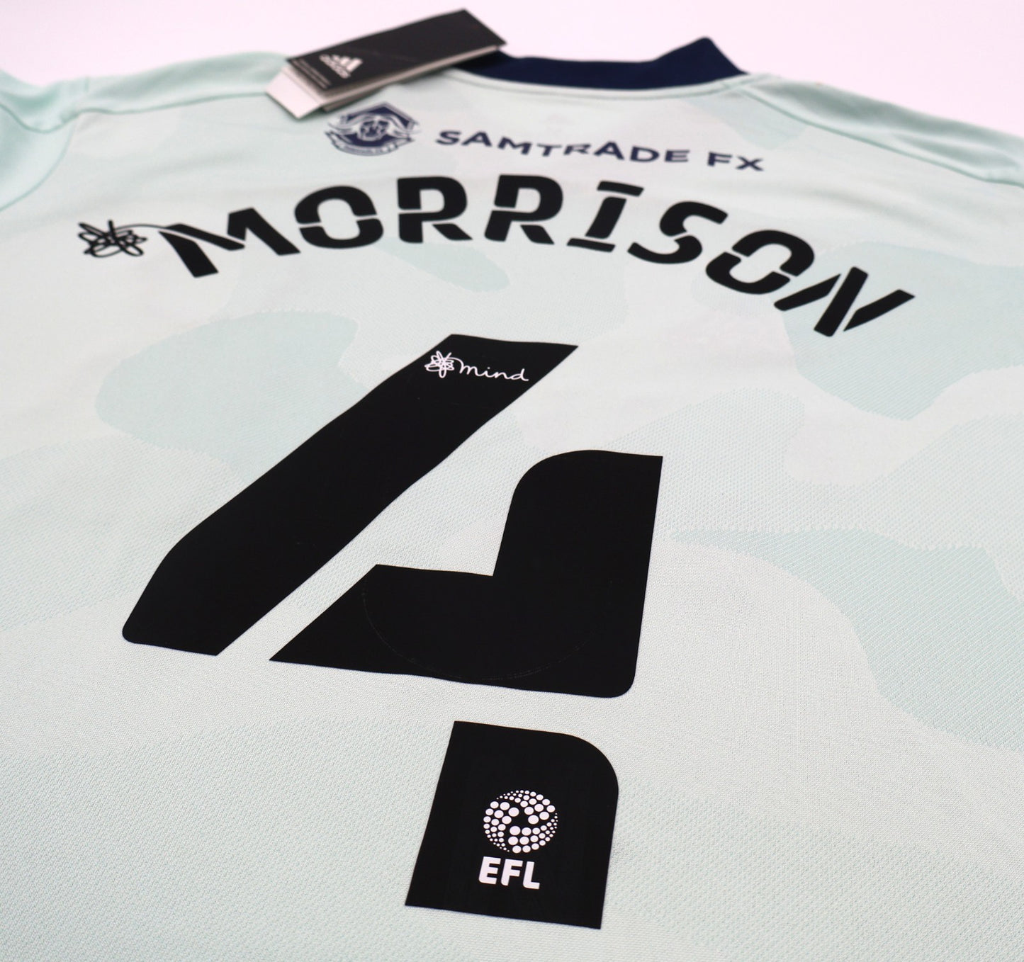 BNWT 2020 2021 ADIDAS CARDIFF CITY AWAY SHIRT MORRISON 4 MEN'S MEDIUM
