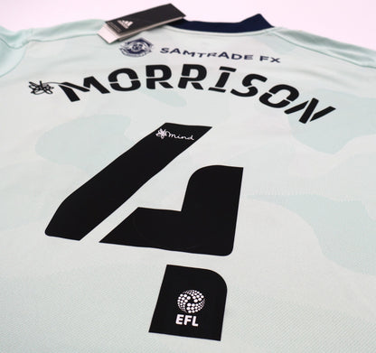 BNWT 2020 2021 ADIDAS CARDIFF CITY AWAY SHIRT MORRISON 4 MEN'S MEDIUM