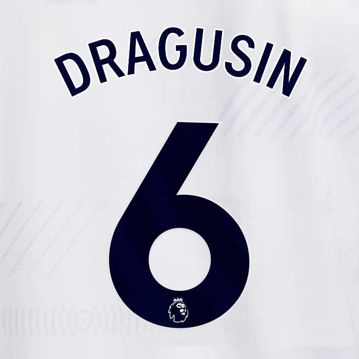 SPURS 2023 2024 DRAGUSIN 6 BLUE HOME PLAYER SIZE NAME SET
