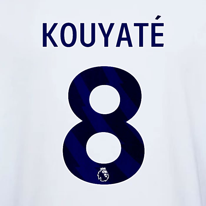 2023 2024 OFFICIAL NOTTINGHAM KOUYATE 8 BLUE AWAY PLAYER SIZE NAMESET