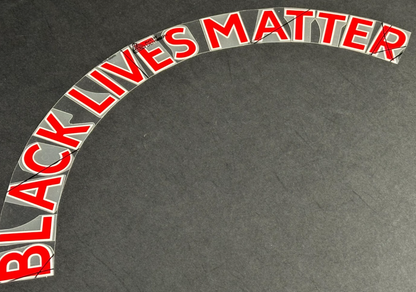 2019 2020 OFFICIAL AVERY DENNISON BLACK LIVES MATTER NAME BLOCK RED 35MM