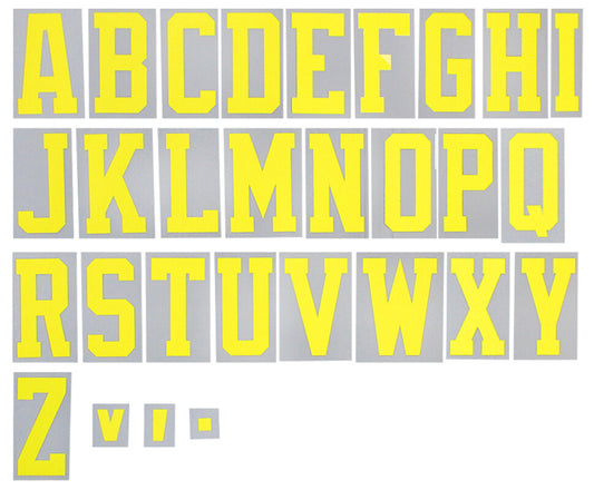 INTER MILAN 2019 2020 OFFICIAL 3RD THIRD YELLOW PLAYER SIZE LETTERS