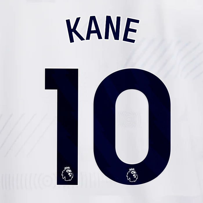 SPURS 2023 2024 KANE 10 BLUE HOME PLAYER SIZE NAME SET