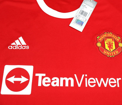 BNWT 2021 2022 MAN UTD ADIDAS HOME SHIRT RONALDO 7 MEN'S XXXXL (4XL)