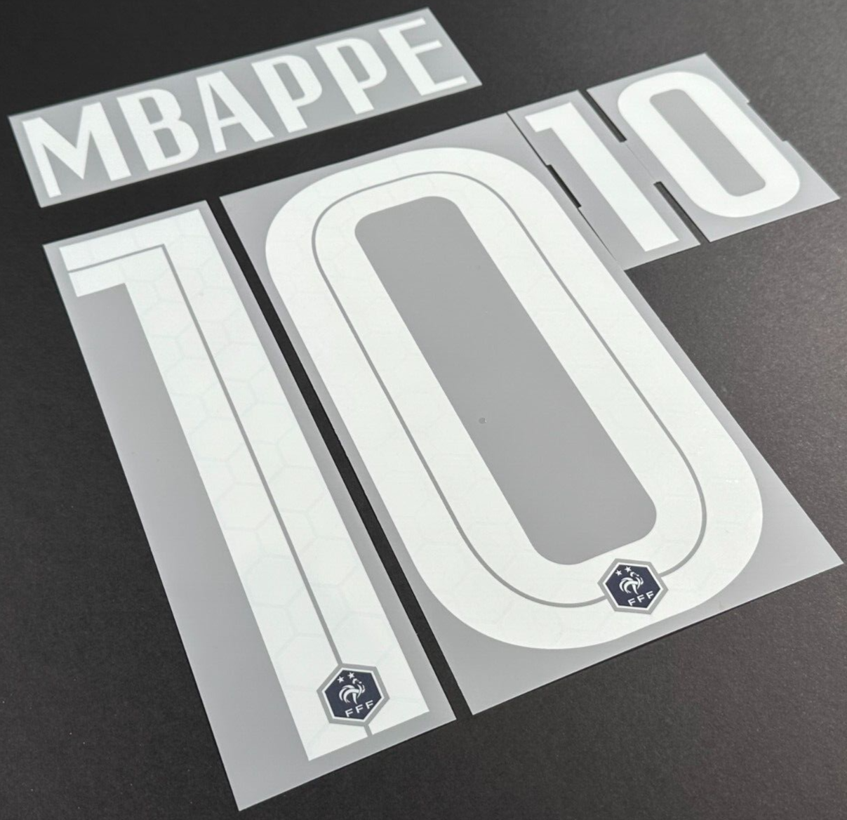 FRANCE 2020 2021 OFFICIAL MBAPPE 10 HOME PLAYER SIZE NAMESET 2 STAR