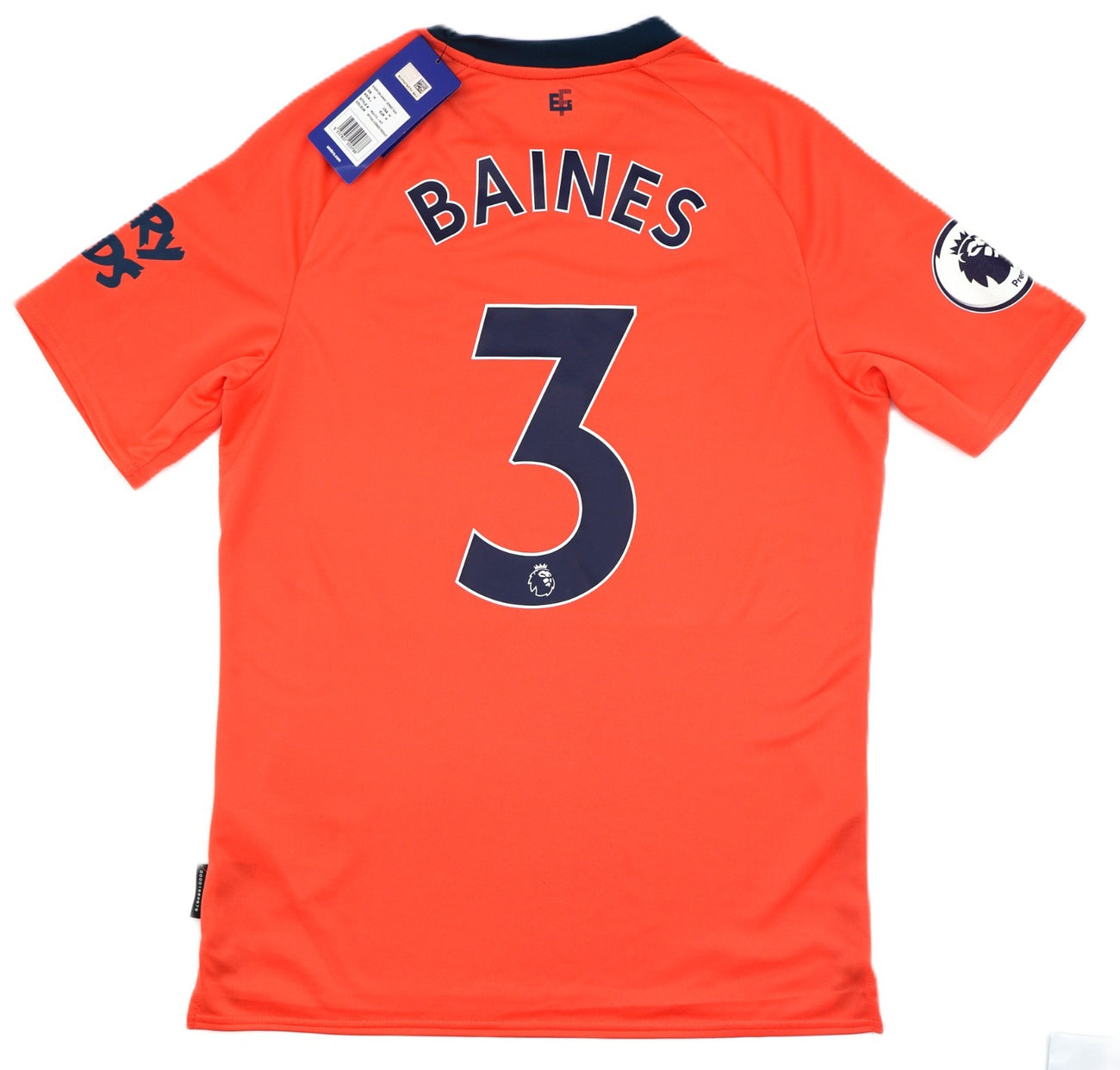 BNWT 2019 2020 UMBRO EVERTON BAINES 3 AWAY SHIRT + PATCHES MEN'S SIZE MEDIUM
