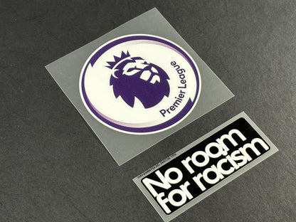 2019 2020 OFFICIAL PREMIER LEAGUE  & NRFR PLAYER SIZE SLEEVE PATCH SET 80mm