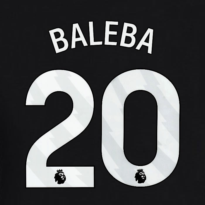2023 2024 BRIGHTON BALEBA 20 OFFICIAL WHITE AWAY PLAYER SIZE NAME SET