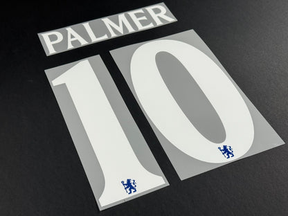 2025 2026 OFFICIAL CHELSEA PALMER 10 HOME CUP PRINT PLAYER SIZE NAMESET