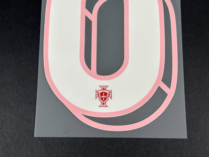 PORTUGAL 2023-2024 OFFICIAL SPORTING ID B.FERNANDES 8 HOME PLAYER SIZE NAME SET