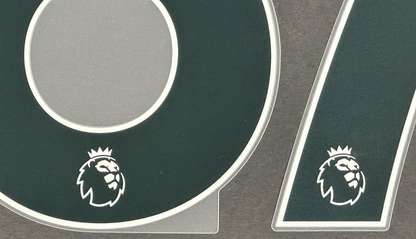 2019 - 2023 OFFICIAL AVERY DENNISON PREMIER LEAGUE BLACK PLAYER SIZE NUMBERS