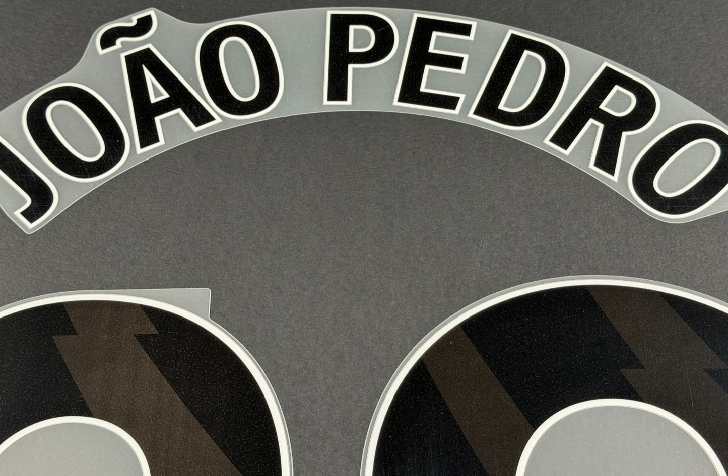 2025 2026 OFFICIAL CHELSEA  JOAO PEDRO 20  BLACK AWAY PLAYER SIZE NAMESET