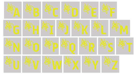 2019 2020 OFFICIAL EFL FOOTBALL LEAGUE YELLOW PLAYER SIZE MIND LETTERS