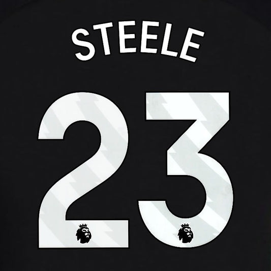 2024 2025 OFFICIAL BRIGHTON STEELE 23 3RD WHITE PLAYER SIZE NAMESET