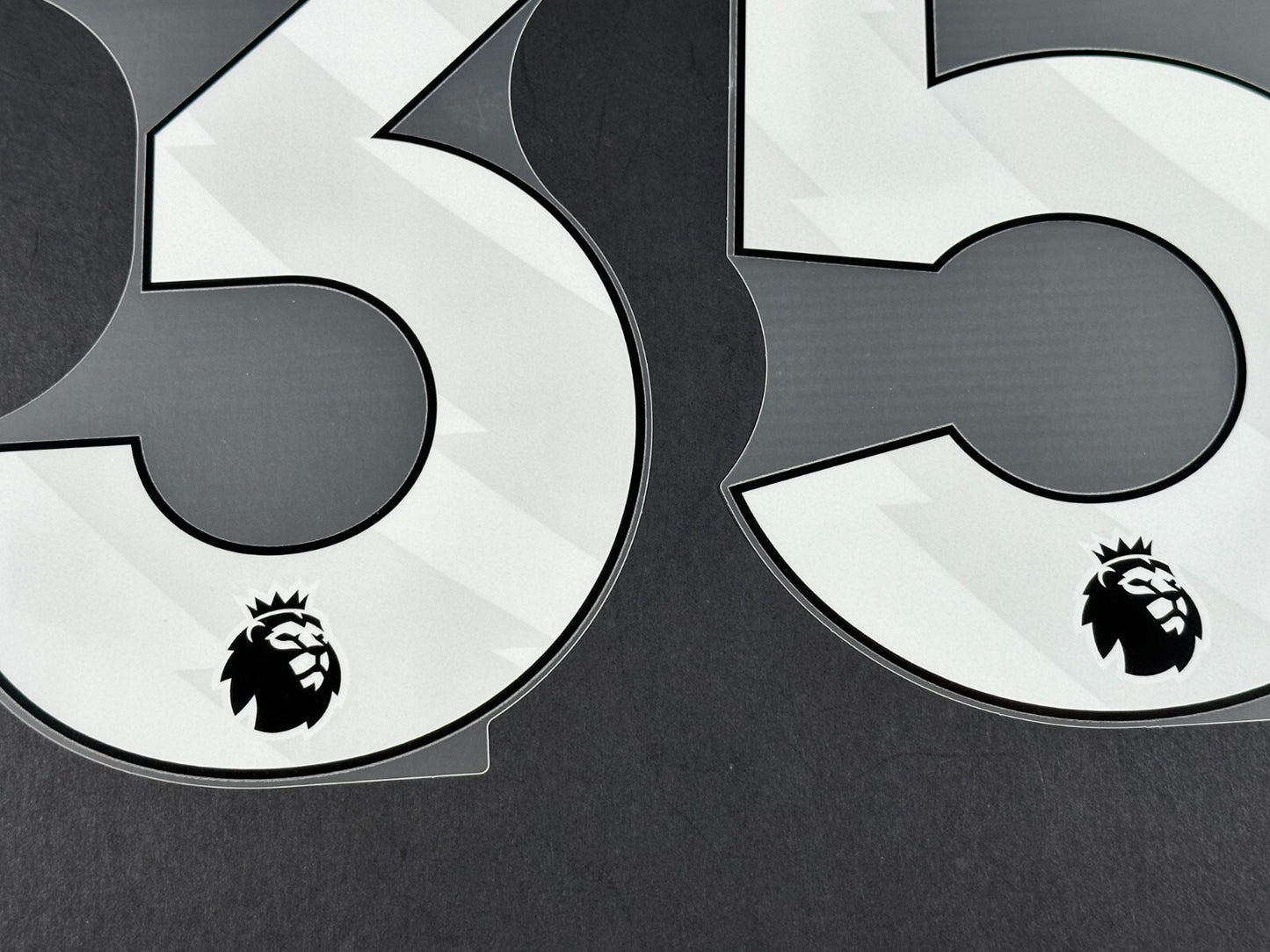 2024 2025 OFFICIAL LEICESTER CITY McATEER 35 WHITE PLAYER SIZE NAME SET