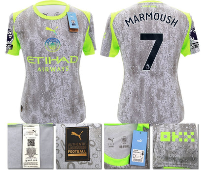BNWT 2025 2026 MAN CITY PUMA THIRD MARMOUSH 7 FOOTBALL SHIRT