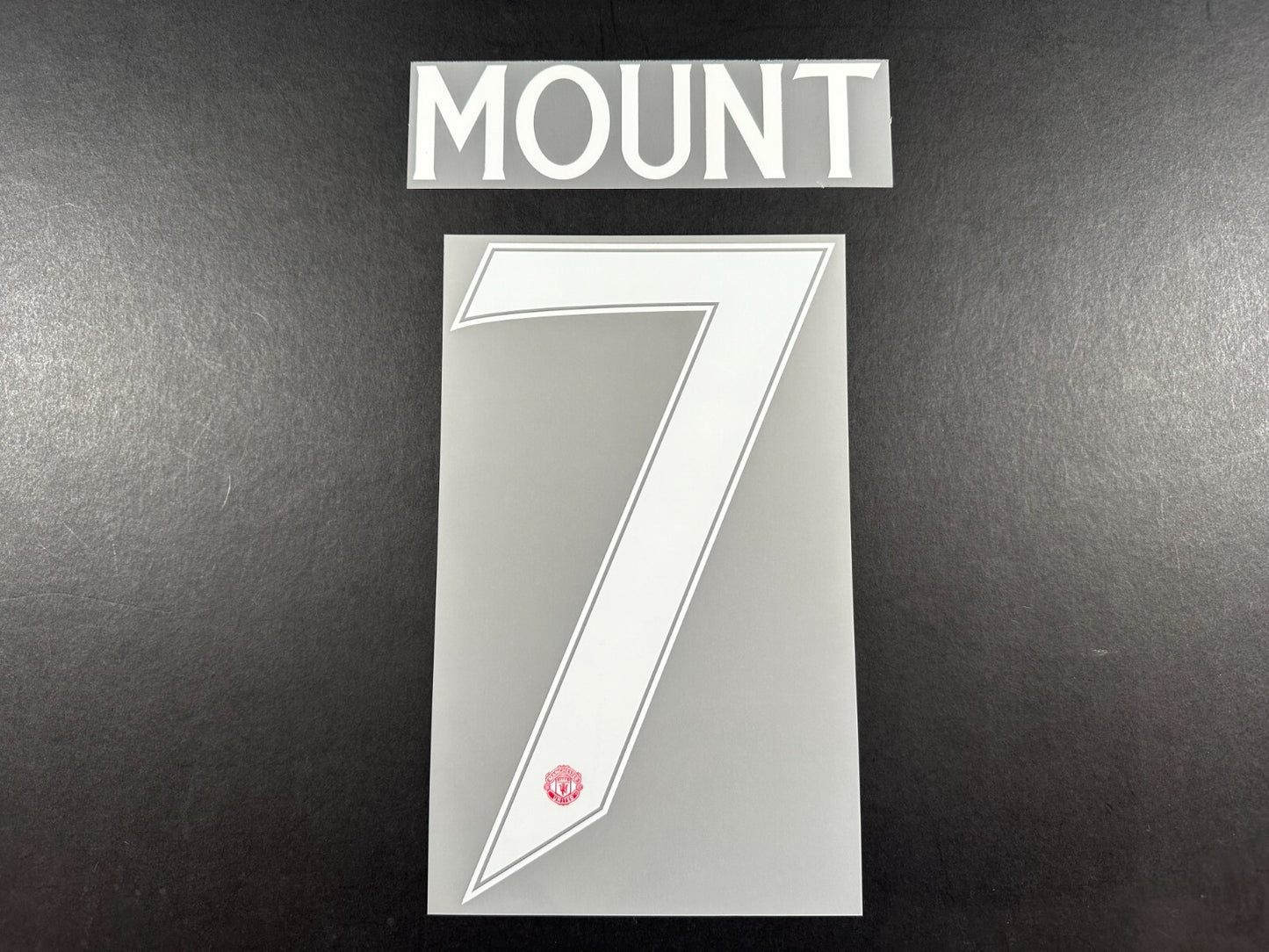 2024 2025 OFFICIAL MAN UNITED MOUNT 7 CUP PLAYER SIZE NAMESET