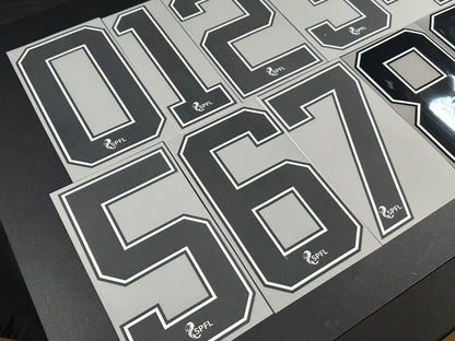 2020 2023 OFFICIAL ELMS UK SCOTTISH SPFL BLACK PLAYER SIZE SHIRT NUMBERS
