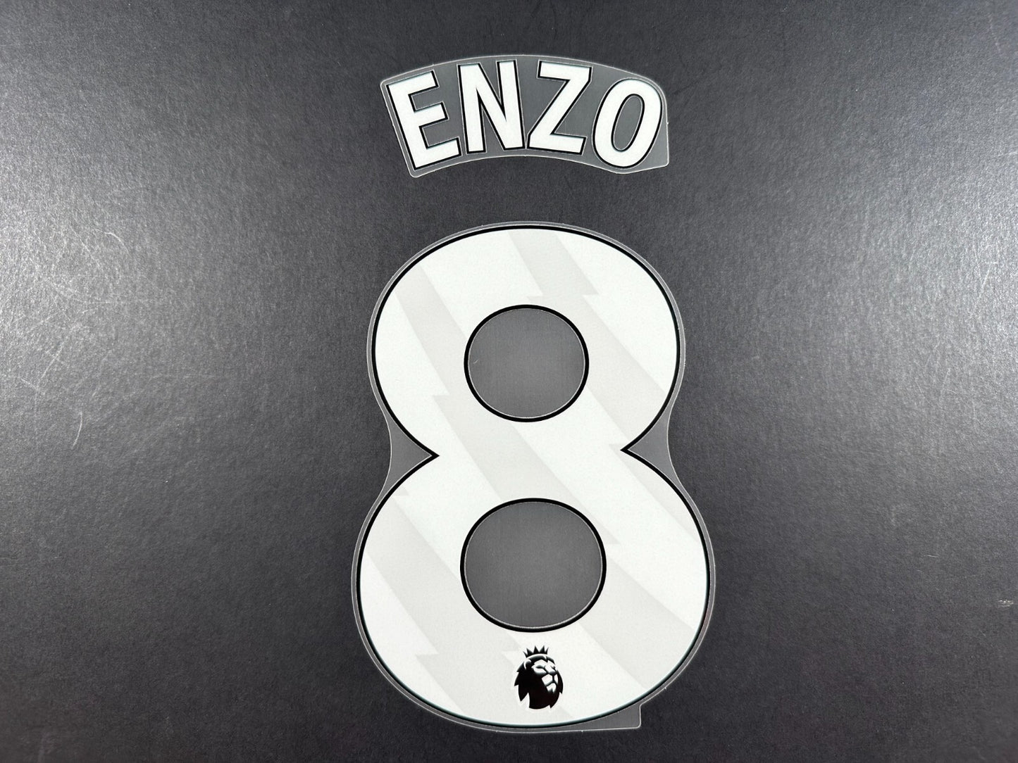 CHELSEA 2023 2024 ENZO 8 OFFICIAL AVERY DENNISON WHITE KIDS SIZE NAMESET