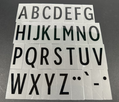 2020 2021 OFFICIAL NAME AND NUMBERING GERMANY HOME BLACK PLAYER SIZE LETTERS