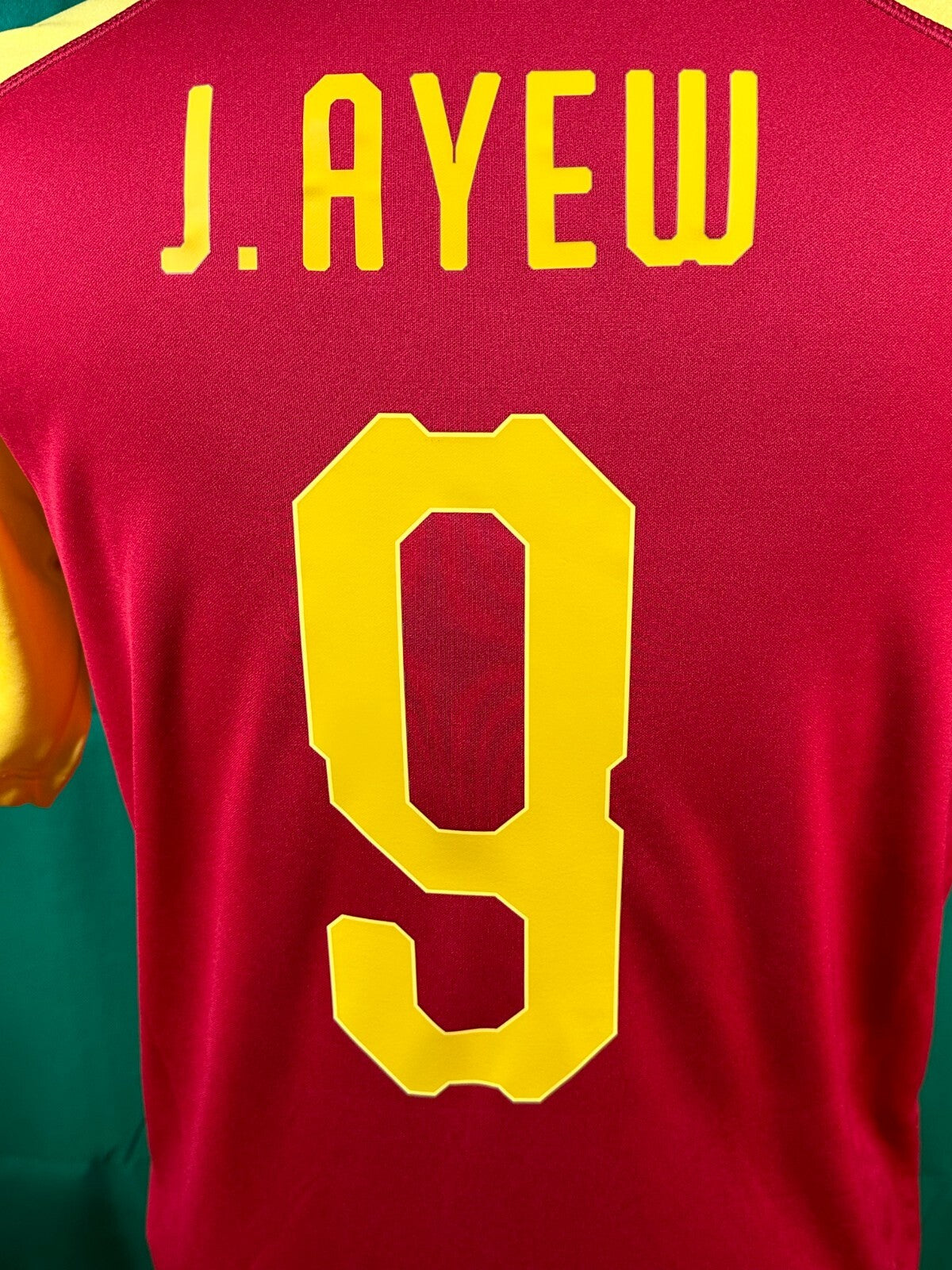 BRAND NEW PUMA GHANA 2018 2019 J. AYEW 9 HOME FOOTBALL SHIRT MEN'S MEDIUM