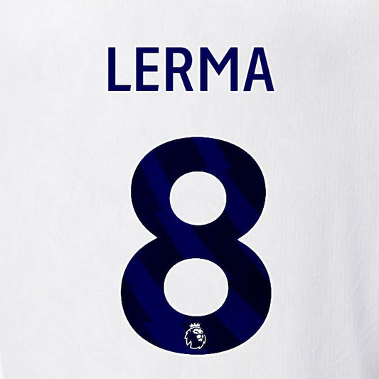2025 2026 OFFICIAL CRYSTAL PALACE LERMA 8 BLUE AWAY PLAYER SIZE NAMESET