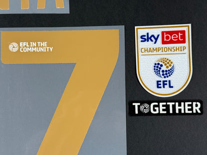 BIRMINGHAM 2025 2026 OFFICIAL HOME KANYA 27 PLAYER SIZE NAMESET + PATCHES
