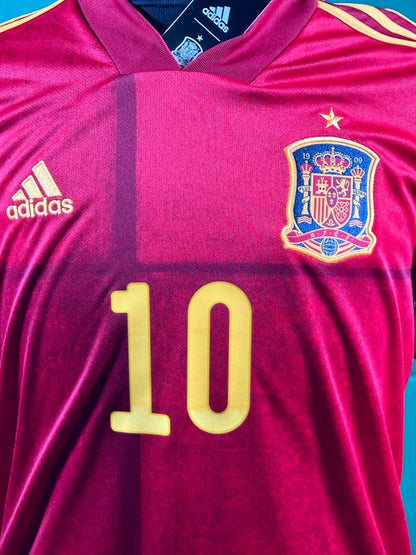 BRAND NEW SPAIN HOME ADIDAS 2020 2021 SHIRT THIAGO 10 MEN'S MEDIUM