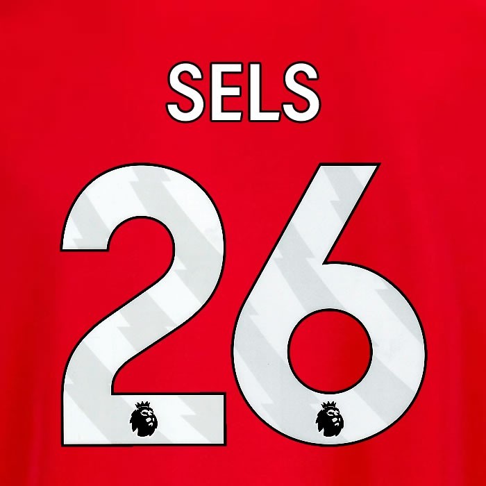 2025 2026 OFFICIAL NOTTINGHAM SELS 26 WHITE HOME PLAYER SIZE NAMESET