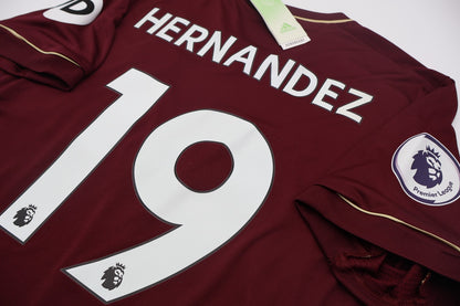 BNWT 2020 2021 LEEDS UNITED 3RD ADIDAS HERNANDEZ 19 SHIRT + PATCHES MEN'S LARGE