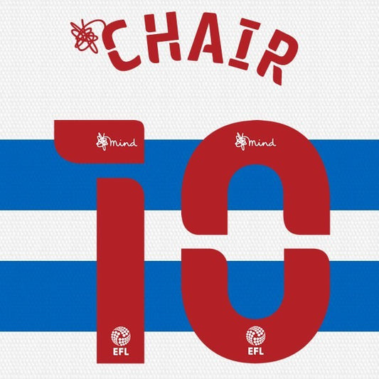 QPR 2020 2021 OFFICIAL CHAIR 10 HOME PLAYER SIZE NAME SET