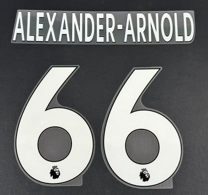OFFICIAL AVERY DENNISON 2019-23 LIVERPOOL ALEXANDER-ARNOLD 66 WHITE KIDS SIZE
