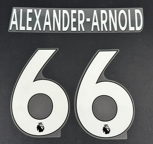 OFFICIAL AVERY DENNISON 2019-23 LIVERPOOL ALEXANDER-ARNOLD 66 WHITE KIDS SIZE