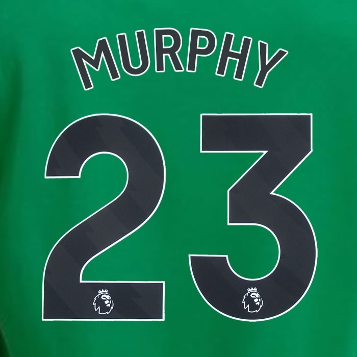 2023 2024 NEWCASTLE MURPHY 23 OFFICIAL BLACK AWAY PLAYER SIZE NAME SET