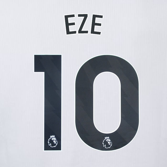 2023 2024 OFFICIAL CRYSTAL PALACE EZE 10 BLACK AWAY PLAYER SIZE NAMESET