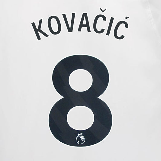 2023 2024 MAN CITY KOVACIC 8 BLACK AWAY PLAYER SIZE NAME SET