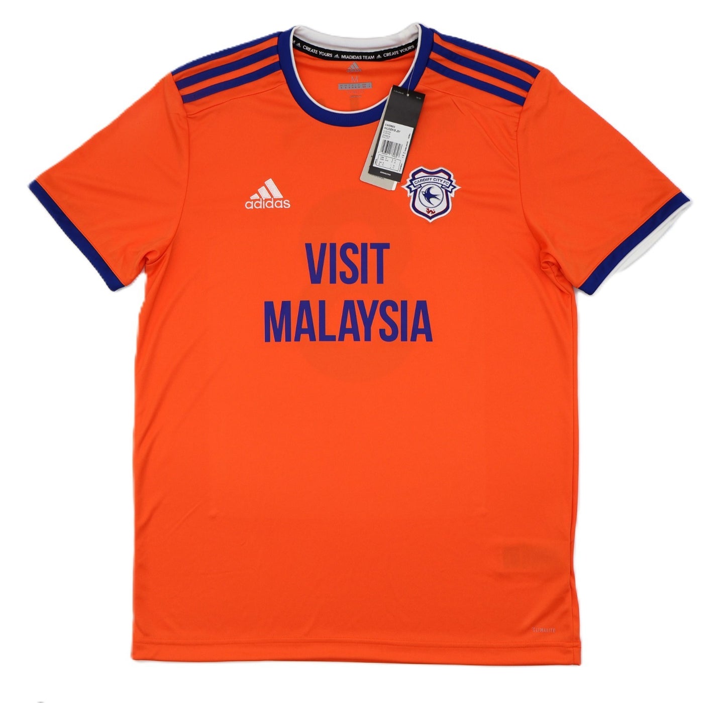 BNWT 2019 2020 ADIDAS CARDIFF CITY AWAY SHIRT RALLS 8 MEN'S MEDIUM