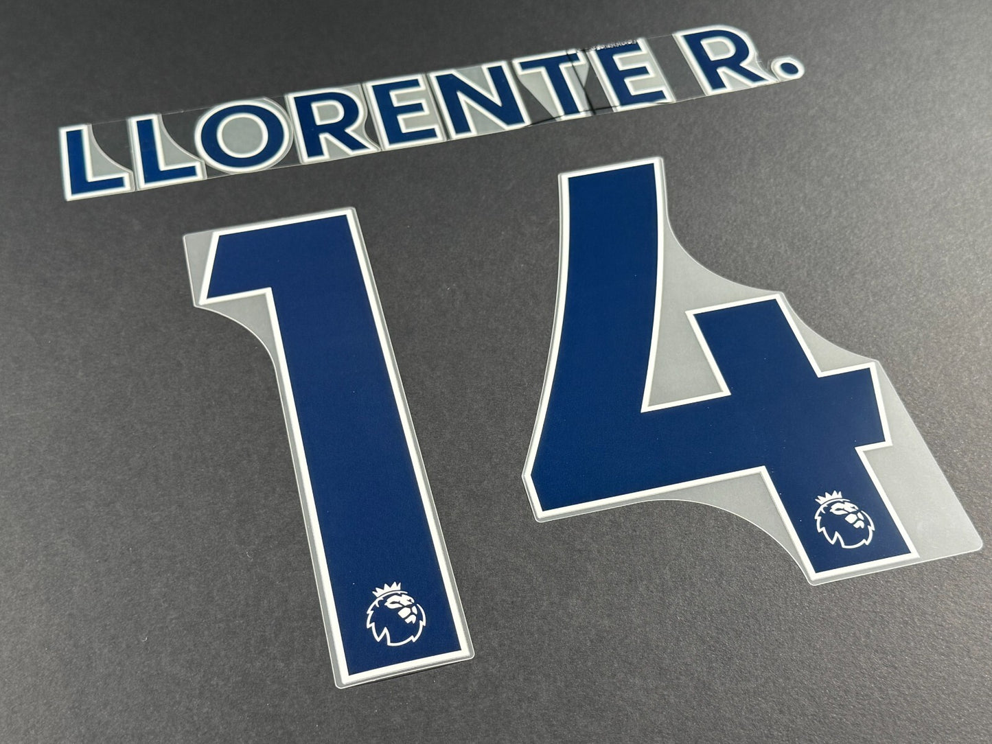 LEEDS UNITED 2022 2023 LLORENTE R. 14 OFFICIAL AVERY BLUE PLAYER SIZE NAME SET