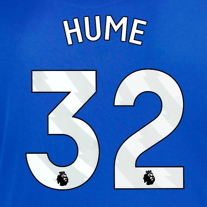 2025 2026 OFFICIAL SUNDERLAND HUME 32 WHITE AWAY PLAYER SIZE NAME SET