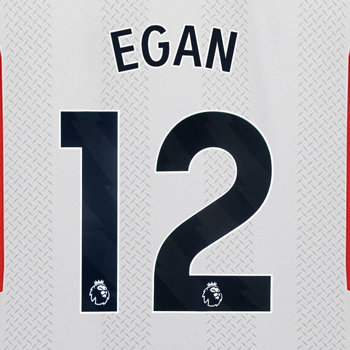 2023 2024 SHEFFIELD UNITED OFFICIAL EGAN 12 BLACK 3RD PLAYER SIZE NAMESET
