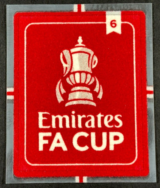 2024 OFFICIAL SPORTING ID EMIRATES FA CUP NEWCASTLE UNITED 6X WINNERS PATCH