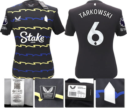 BNWT 2025/2026 EVERTON F.C. CASTORE 3RD SHIRT TARKOWSKI 6