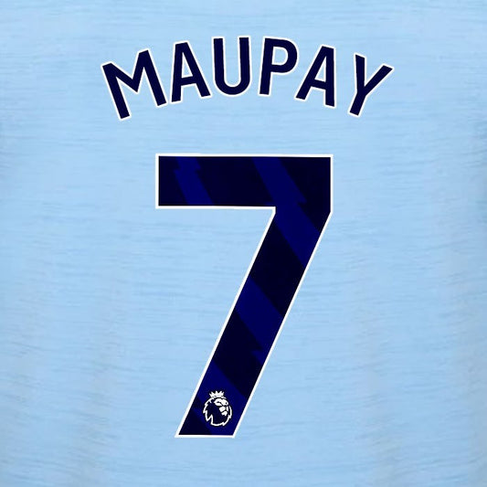 2023 2024 BRENTFORD MAUPAY 7 OFFICIAL BLUE AWAY PLAYER SIZE NAMESET