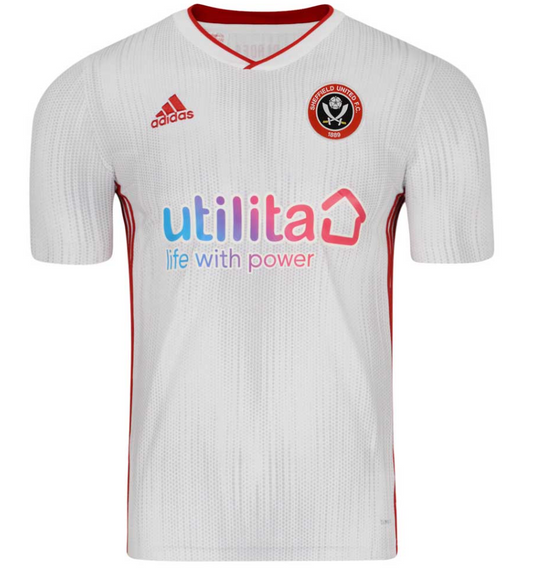 BNWT 2019 2020 SHEFFIELD UNITED AWAY ADIDAS FOOTBALL SHIRT KIDS 13-14 YEARS