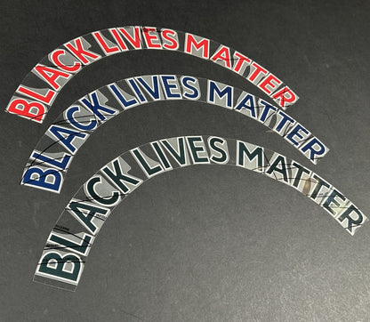 2019 2020 OFFICIAL AVERY DENNISON PREMIER LEAGUE BLACK LIVES MATTER NAME BLOCKS