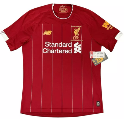 BRAND NEW LIVERPOOL HOME SHIRT 2019 2020 CHAMPIONS 19-20 MENS MEDIUM