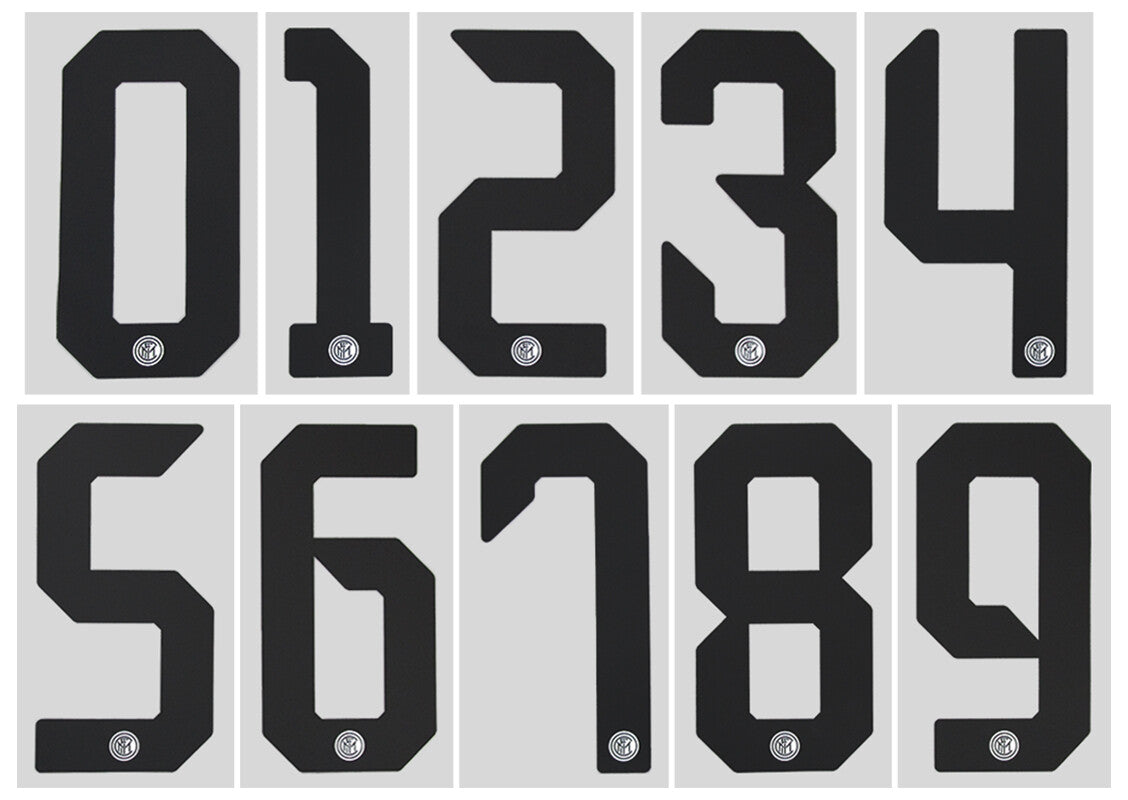 INTER MILAN 2019 2020 OFFICIAL AWAY PLAYER SIZE NUMBER 255mm