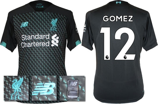 BNWT 2019 2020 NEW BALANCE LIVERPOOL 3RD SHIRT GOMEZ 12 MENS