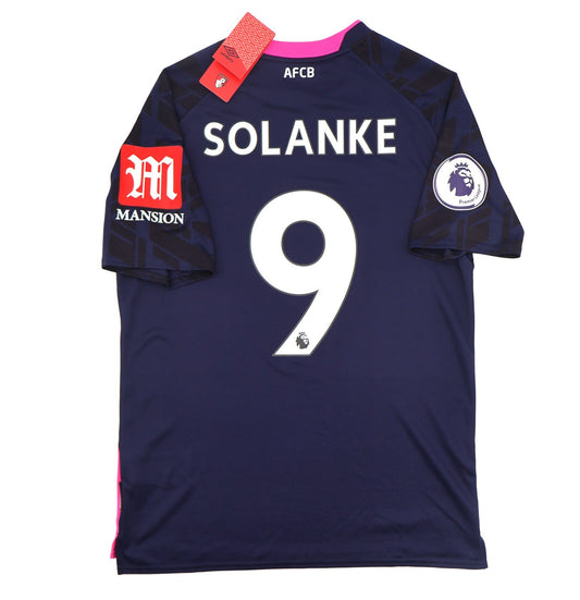 BNWT 2019 2020 UMBRO BOURNEMOUTH AWAY SHIRT SOLANKE 9 MEN'S